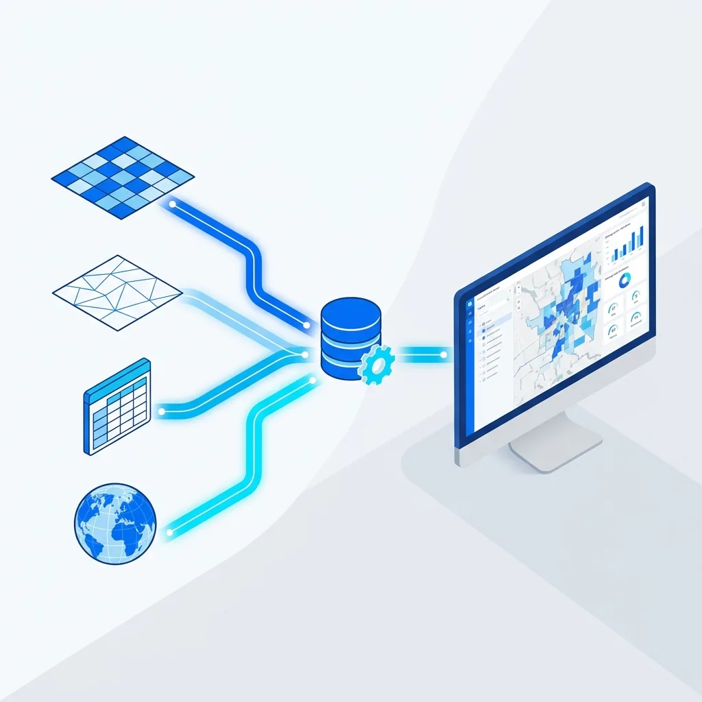 Integración de datos y servicios de mapas